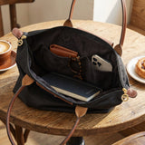 Le Pliage Large Tote -laukku, musta